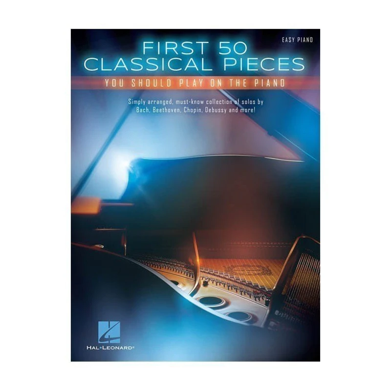 Hal Leonard First 50 Classical Pieces You Should Play On The Piano Noty