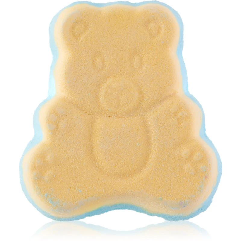 Daisy Rainbow Bath Bomb Teddy Bear šumivá koule do koupele 110 g