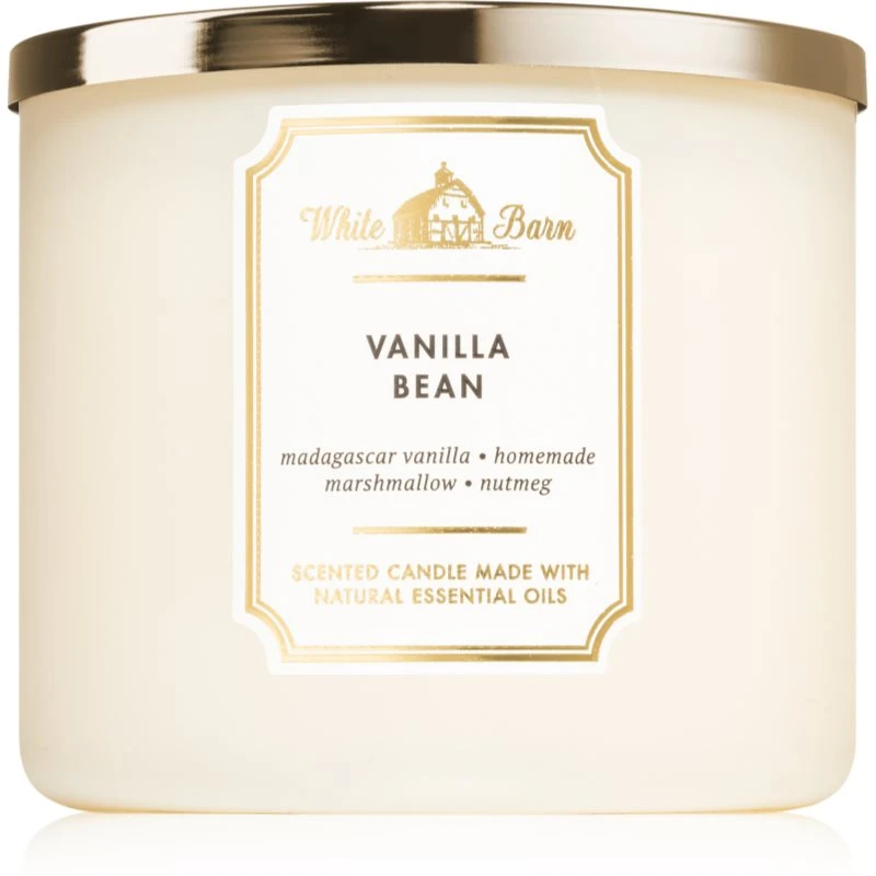 Bath & Body Works Vanilla Bean vonná svíčka 411 g