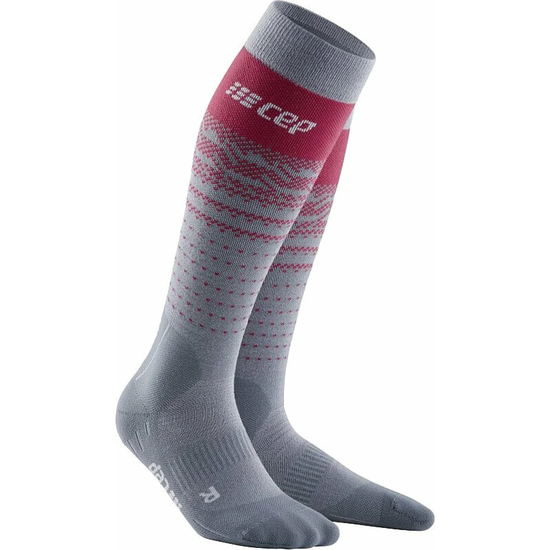 CEP WP308 Thermo Merino Socks Men Grey/Red IV