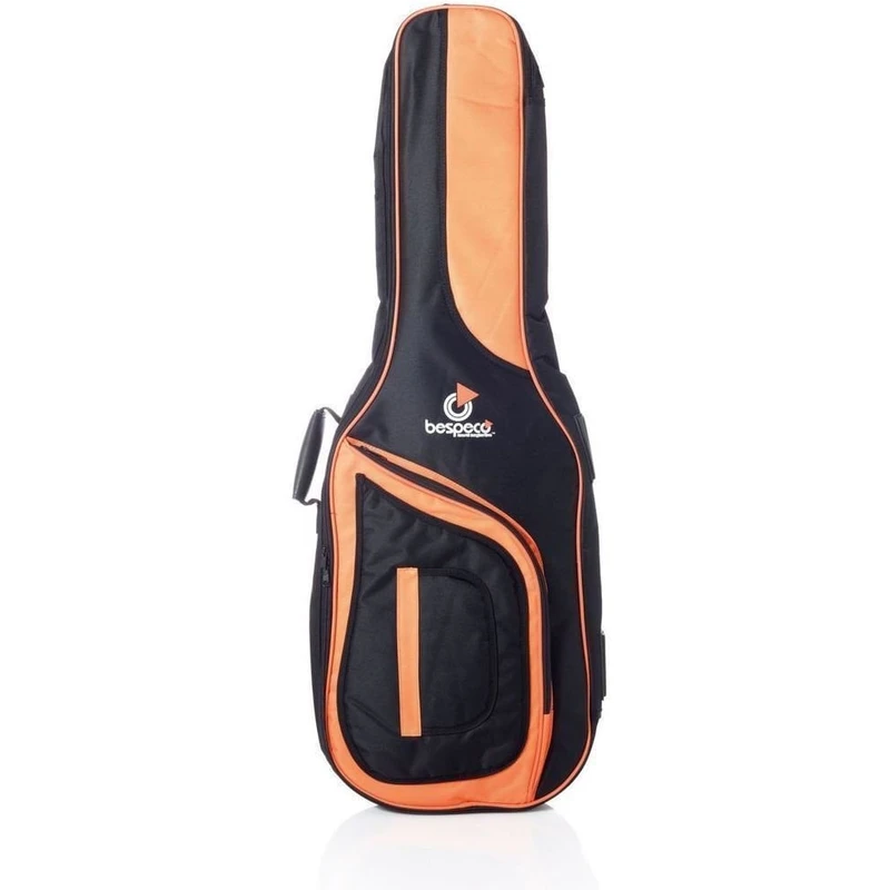 Bespeco BAG180BG Pouzdro pro baskytaru Černá-Oranžová