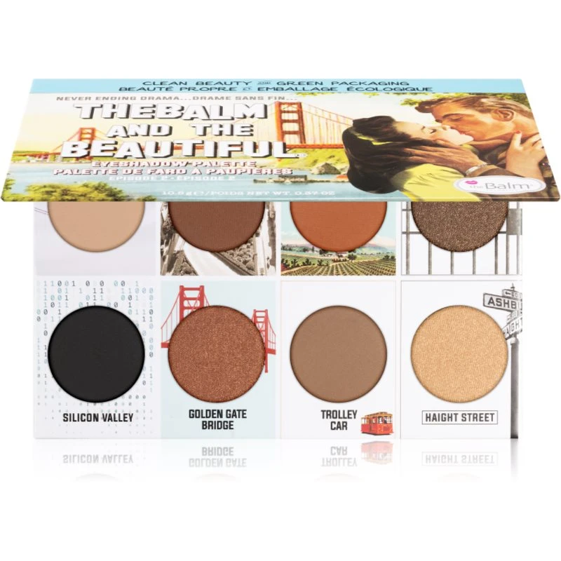 theBalm theBalm and the Beautiful® Episode 2 paleta očních stínů 10.5 g