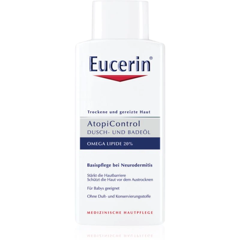 Eucerin AtopiControl sprchový a koupelový olej pro suchou a svědící pokožku 400 ml