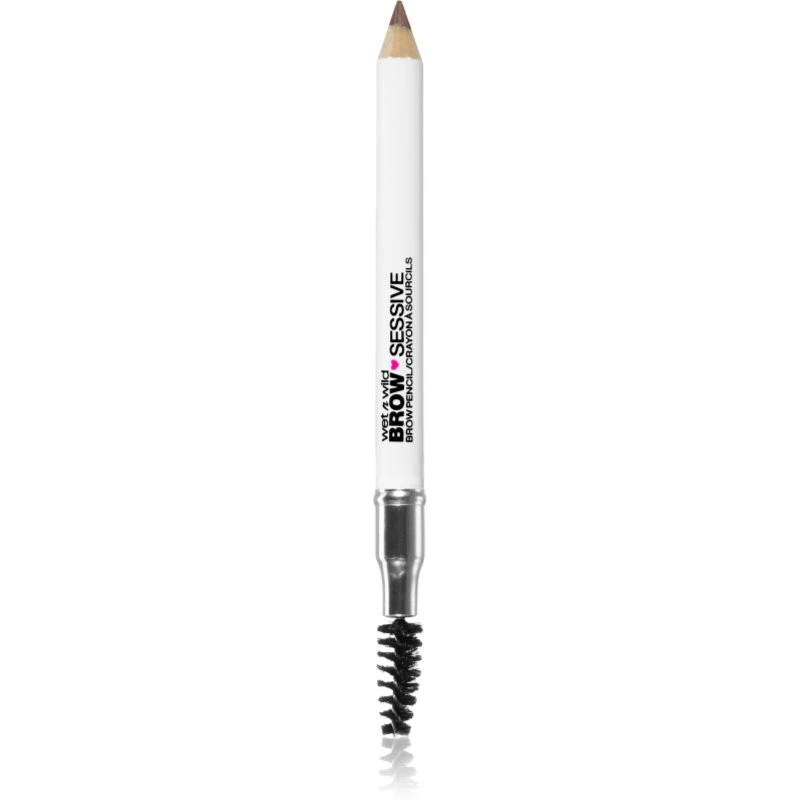 Wet n Wild Brow Sessive tužka na obočí s kartáčkem odstín Medium Brown 0,7 g