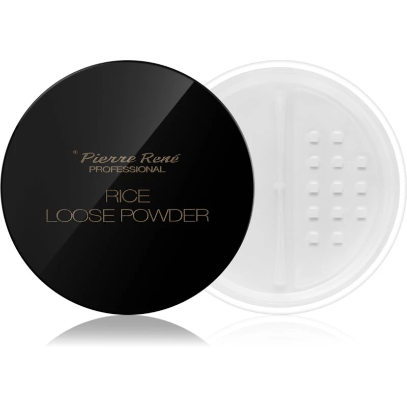 Pierre René Rice Loose Powder matující transparentní pudr 9 g