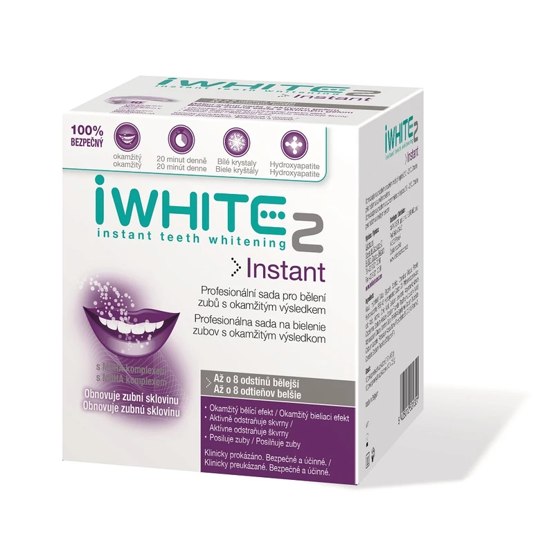 iWhite 2 Sada pro bělení zubů 10x0.8g