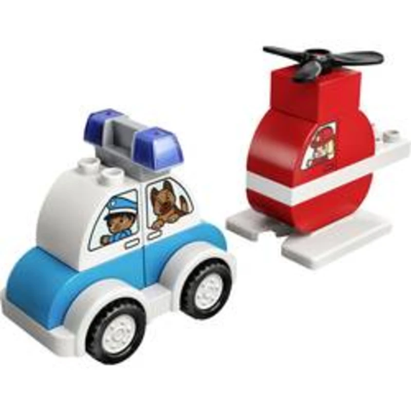 LEGO DUPLO 10957 Hasičský vrtulník a policejní auto