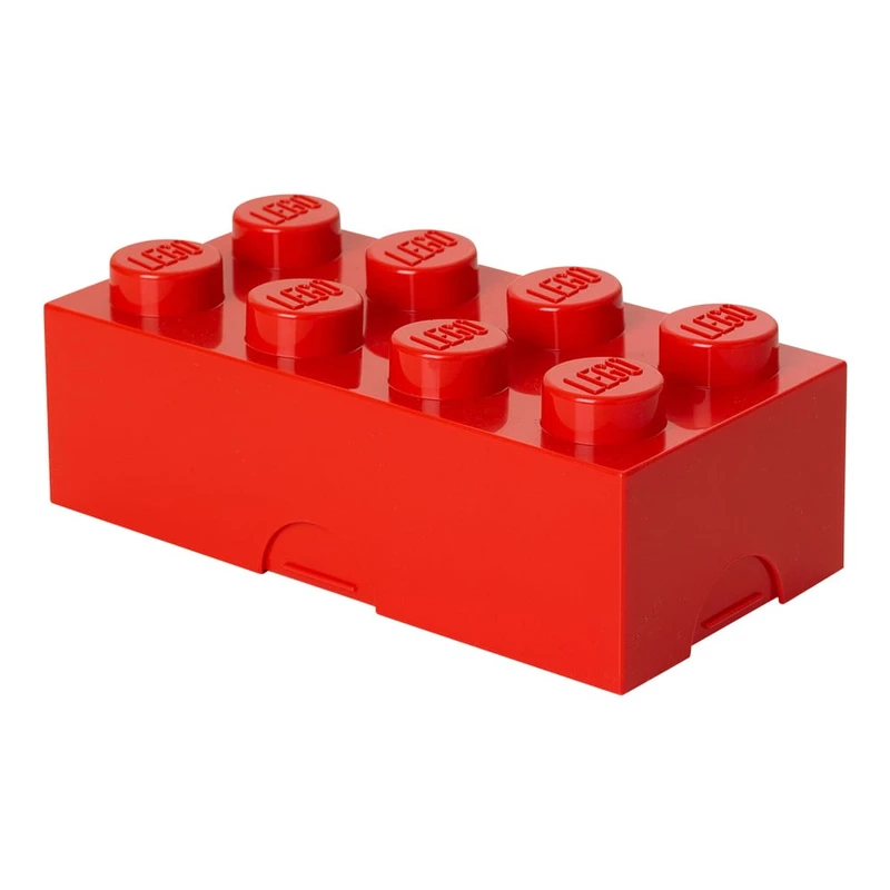 LEGO Box na svačinu 10 x 20 x 7,5 cm Červená