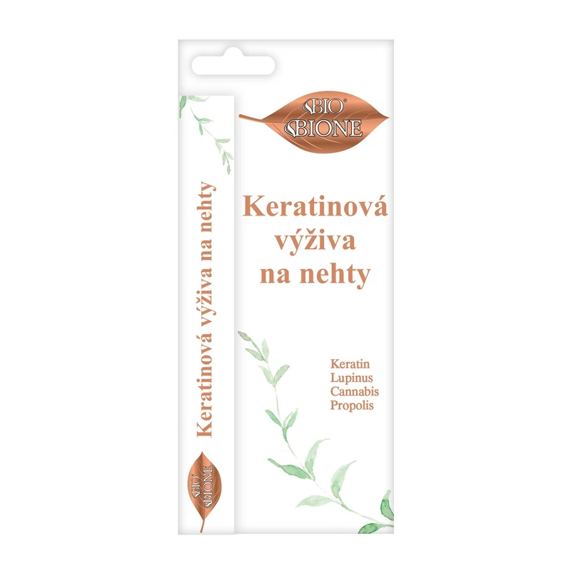 Bione Cosmetics Bio keratinová péče pro výživu oslabených nehtů 7 ml