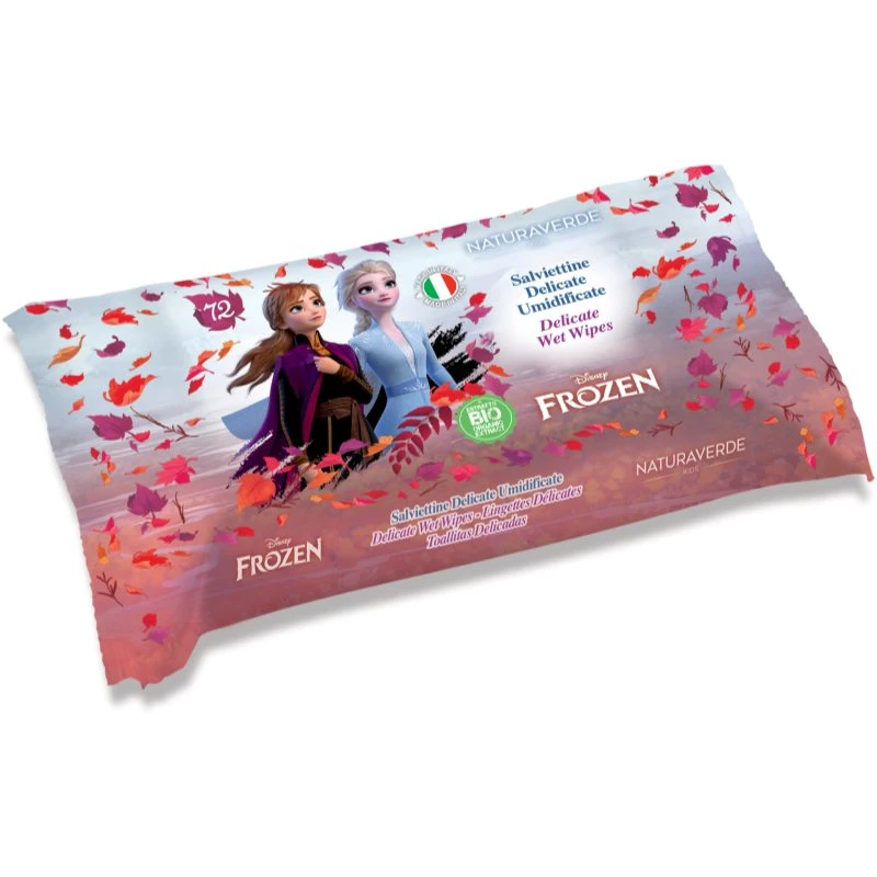 Disney Frozen 2 Delicate Wet Wipes vlhčené ubrousky pro děti 72 ks