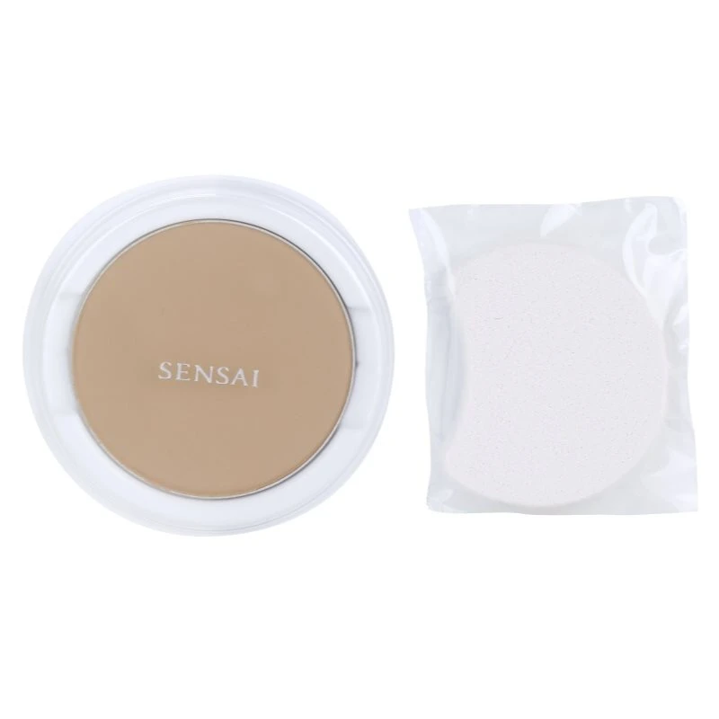 Sensai Cellular Performance Cream Foundation protivráskový kompaktní pudr náhradní náplň odstín TF22 Natural Beige SPF 15 11 g