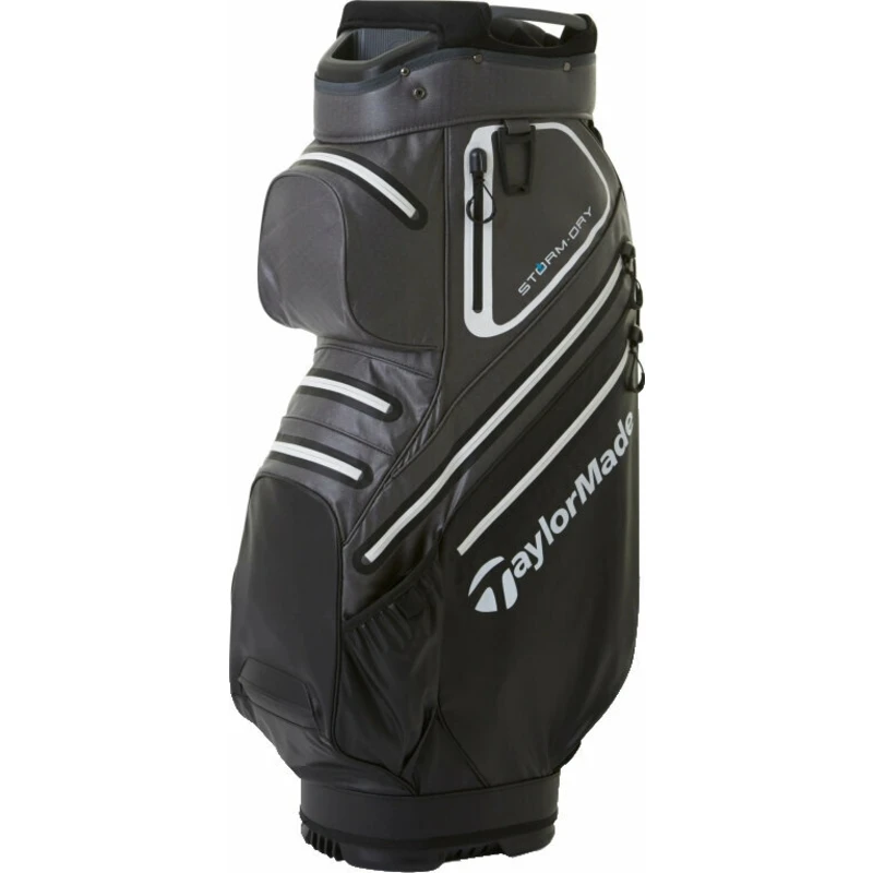 TaylorMade Storm Dry Cart Bag Black/Grey/White Cart Bag