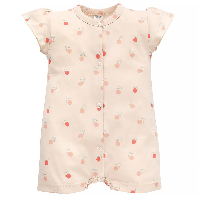 Pinokio Kids's Summer Garden Romper Buttoned