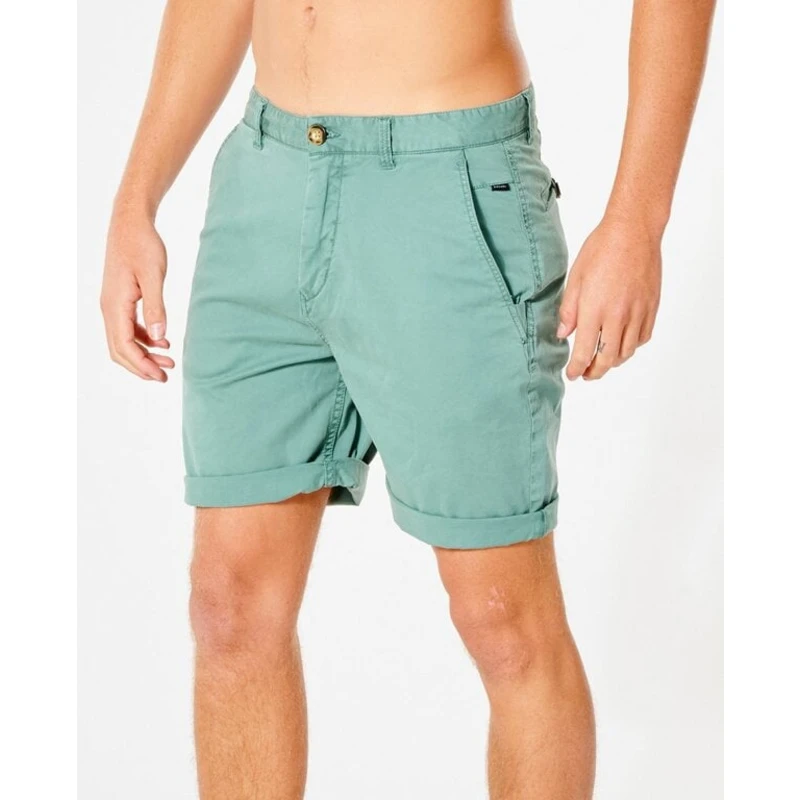 šortky Rip Curl TWISTED WALKSHORT  Muted Green