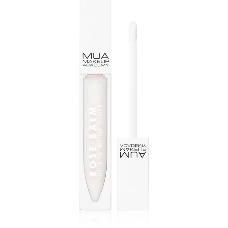 MUA Makeup Academy Lip Gloss pečující lesk na rty s vitamínem E 6,5 ml