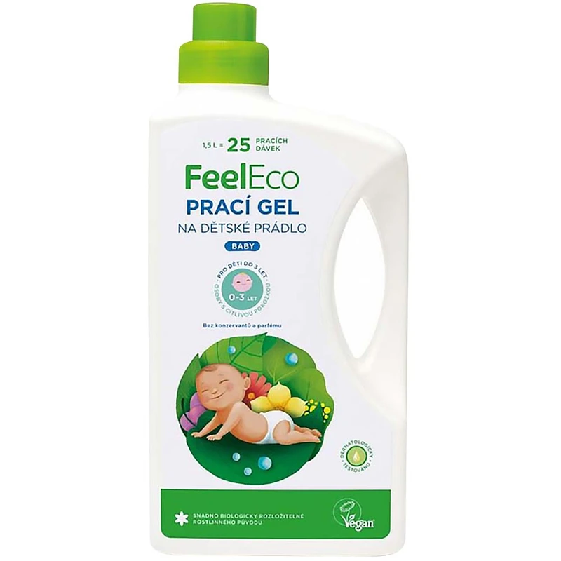 Feel Eco Prací gel Baby 1,5 l