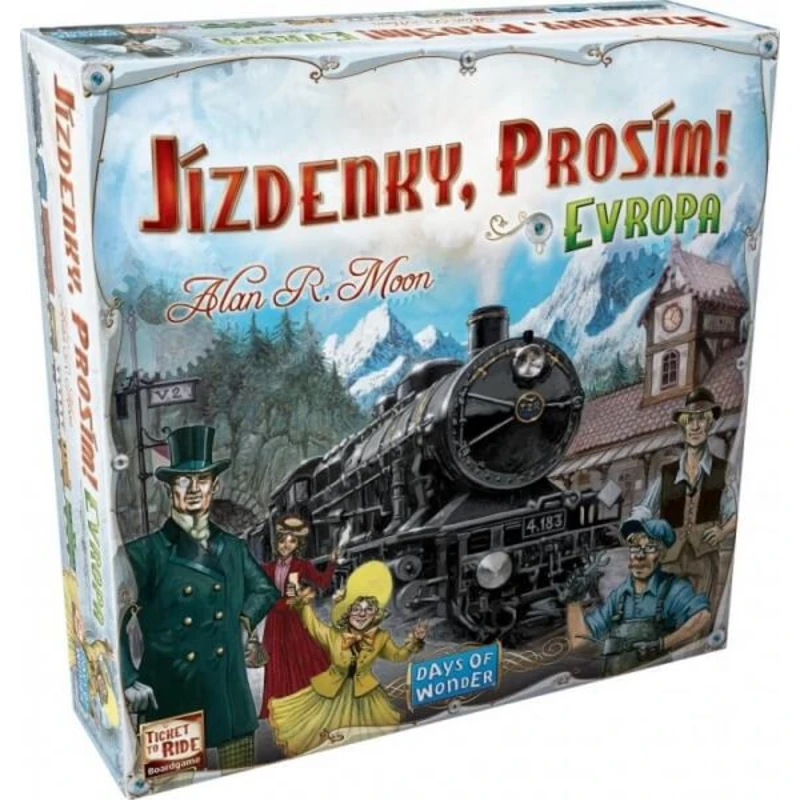 Jízdenky, prosím! Evropa