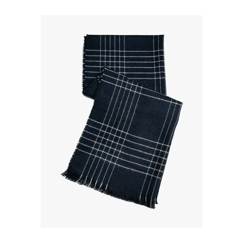 Koton Plaid Basic Scarf