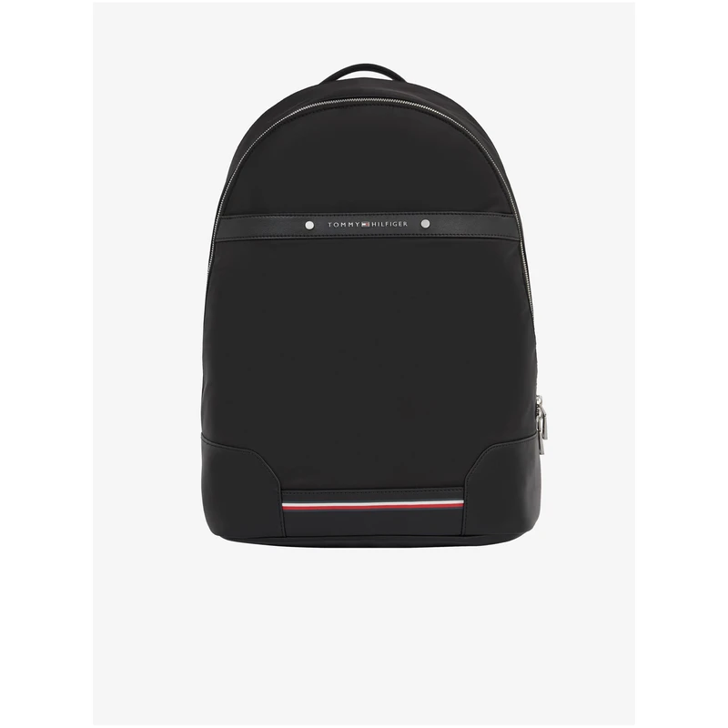 Černý pánský batoh Tommy Hilfiger Central Backpack - Pánské