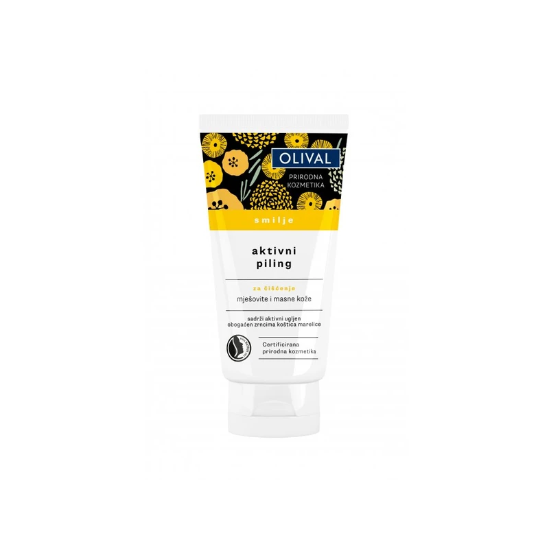 Olival Immortelle Active Peeling čisticí pleťový peeling pro mastnou a smíšenou pleť 75 ml