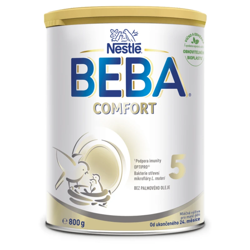 BEBA COMFORT 5 batolecí mléko, 800 g, 24m +