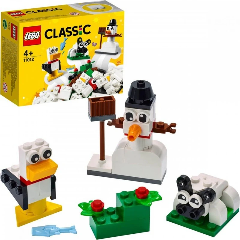 LEGO® Classic 11012 Bílé kreativní kostky