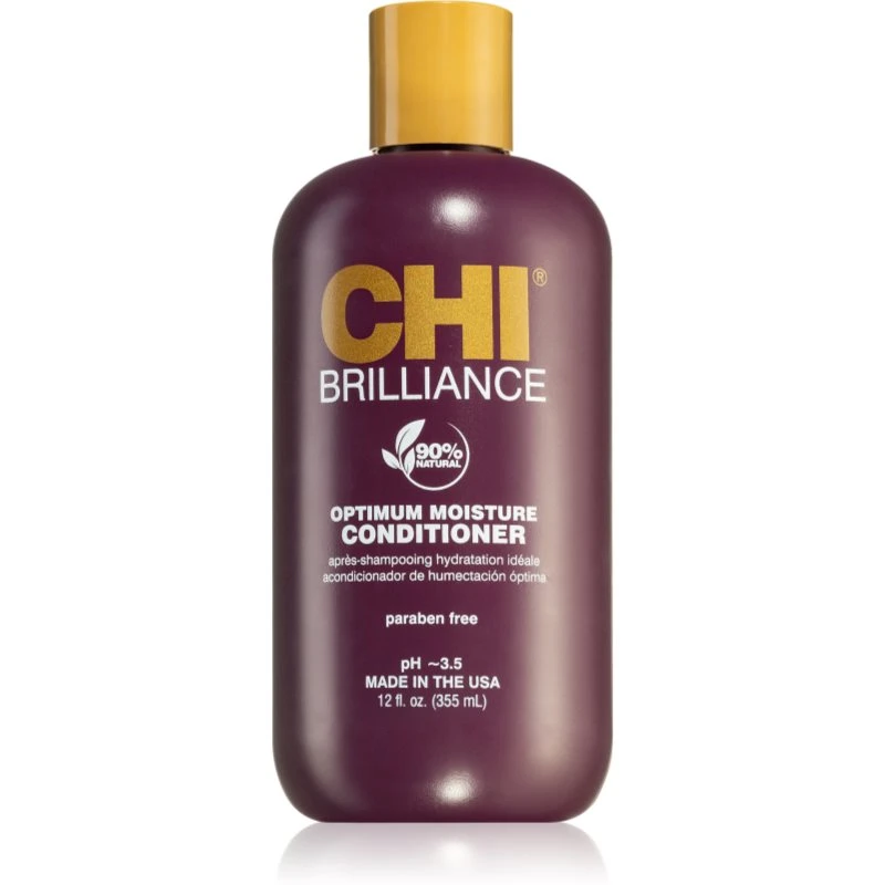 CHI Brilliance hydratační kondicionér pro suché a poškozené vlasy 355 ml