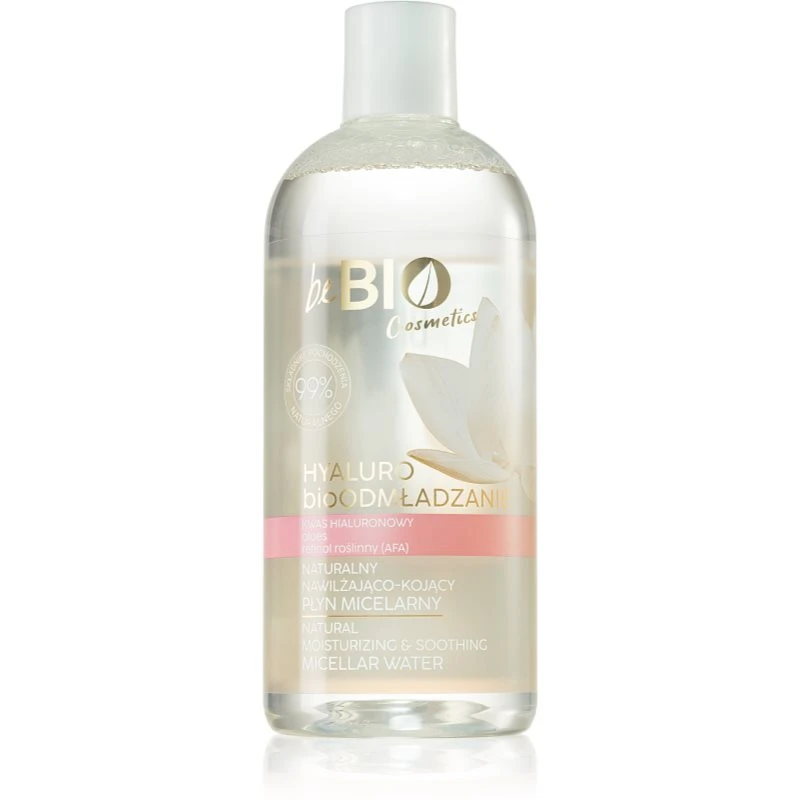 beBIO Hyaluro bioRejuvenation micelární voda pro zralou pleť 400 ml