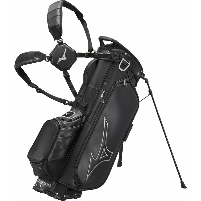 Mizuno Tour Stand Bag Black Stand Bag