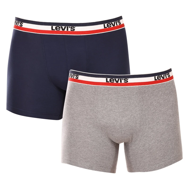 2PACK pánské boxerky Levis vícebarevné