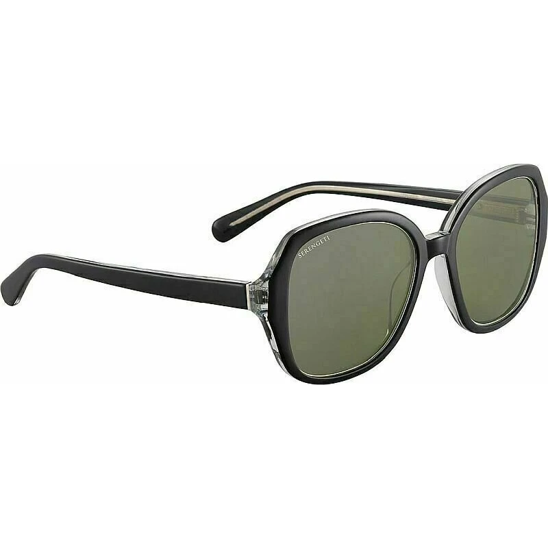 Serengeti Hayworth Shiny Black/Transparent Layer/Mineral Non Polarized Lifestyle brýle