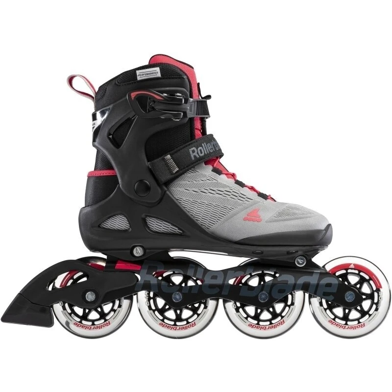 Rollerblade Macroblade 90 W Kolečkové brusle Neutral Grey/Paradise Pink 42