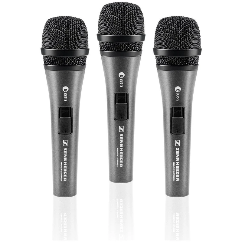 Sennheiser E835 S 3Pack Vokální dynamický mikrofon