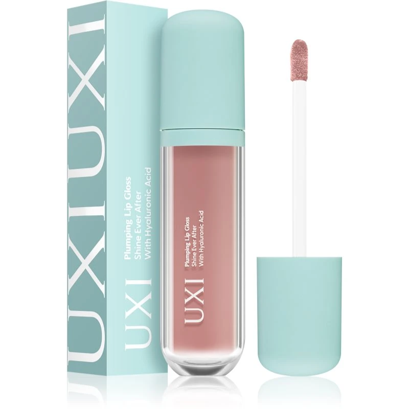 UXI BEAUTY Plumping lipgloss lesk na rty pro větší objem s kyselinou hyaluronovou Tres chic 5 ml