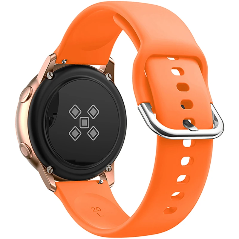 4wrist Silikonový řemínek pro Samsung - Orange 22 mm