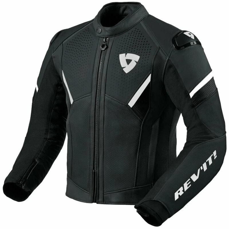 Rev'it! Jacket Matador Black/White 46 Kožená bunda