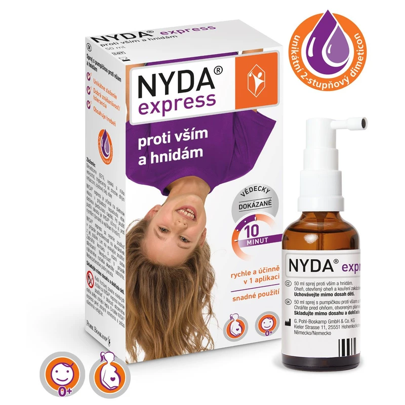 NYDA Express proti vším a hnidám 50 ml