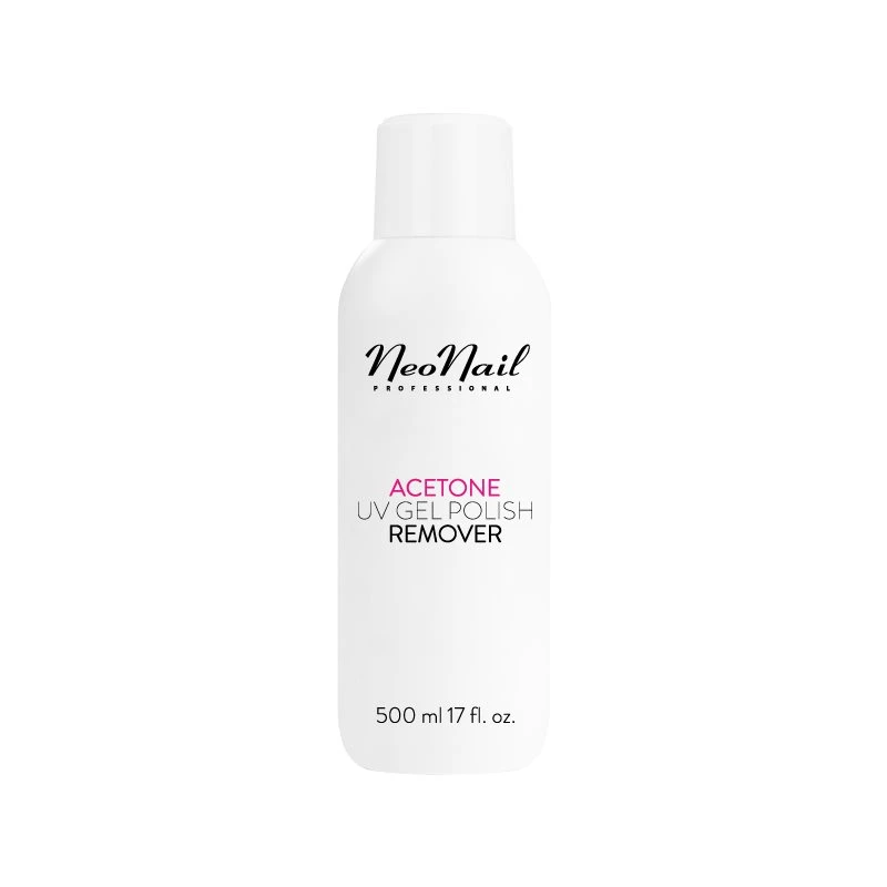 NeoNail Acetone čistý aceton k odstranění gelových laků 500 ml