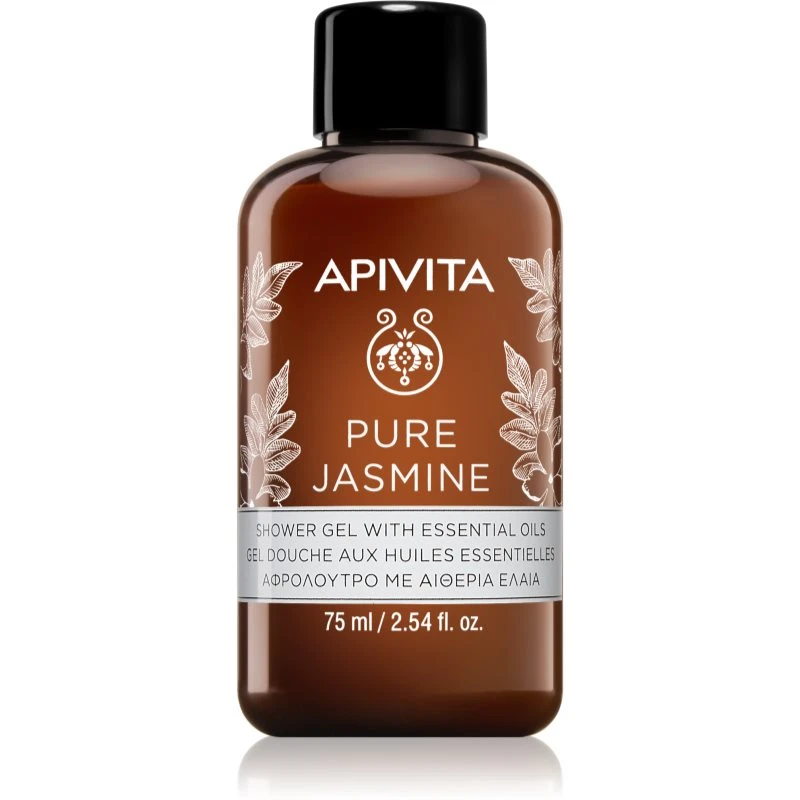 Apivita Pure Jasmine hydratační sprchový gel 75 ml