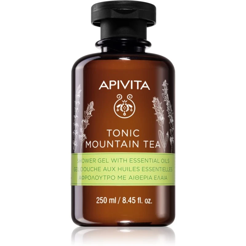 Apivita Tonic Mountain Tea tonizující sprchový gel 250 ml