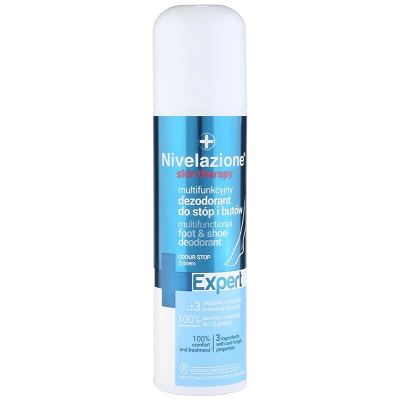 Ideepharm Nivelazione Expert deodorant ve spreji na nohy a do bot 150 ml