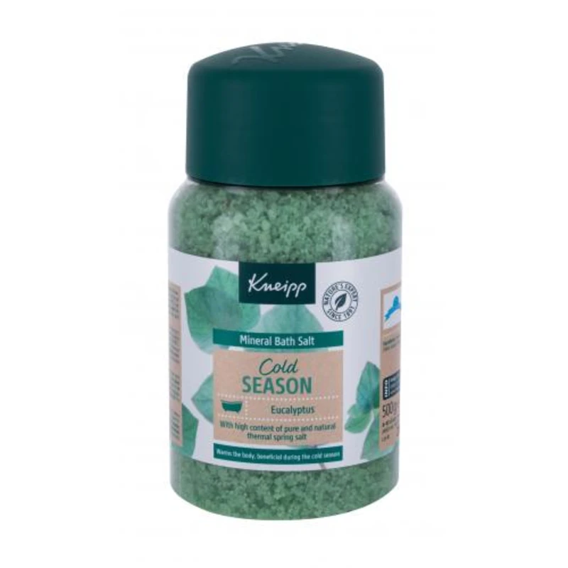 Kneipp Cold Season Eucalyptus sůl do koupele s minerály 500 g