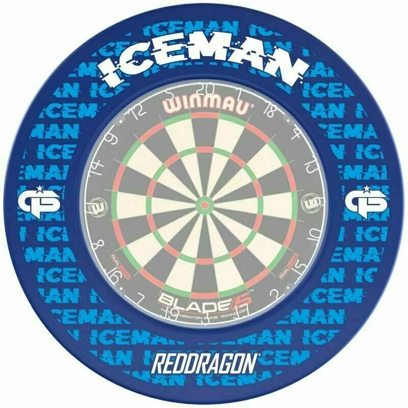 Red Dragon Gerwyn Price Iceman Dartboard Surround