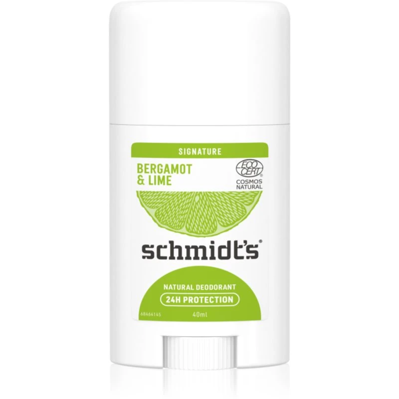 Schmidt's Bergamot + Lime tuhý deodorant 40 g