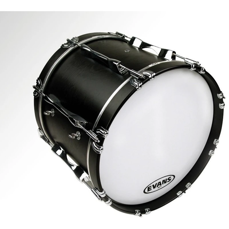 Evans BD28MX1W MX1 Marching Bass White 28" Blána pro pochodové bicí