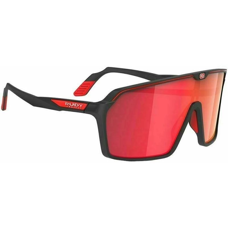 Rudy Project Spinshield Black Matte/Rp Optics Multilaser Red