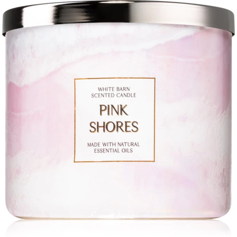 Bath & Body Works Pink Shores vonná svíčka 411 g