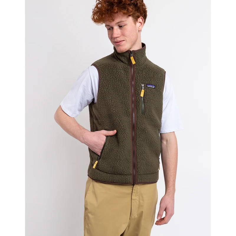 Patagonia M's Retro Pile Vest Basin Green M