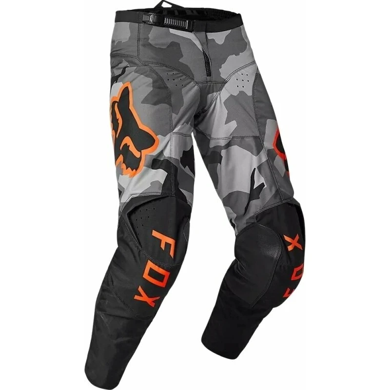 FOX 180 Bnkr Pants Grey Camo 30 Motokrosové kalhoty