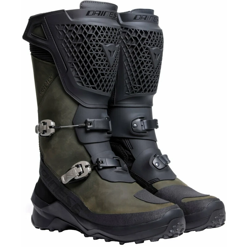 Dainese Seeker Gore-Tex® Boots Black/Army Green 48 Boty